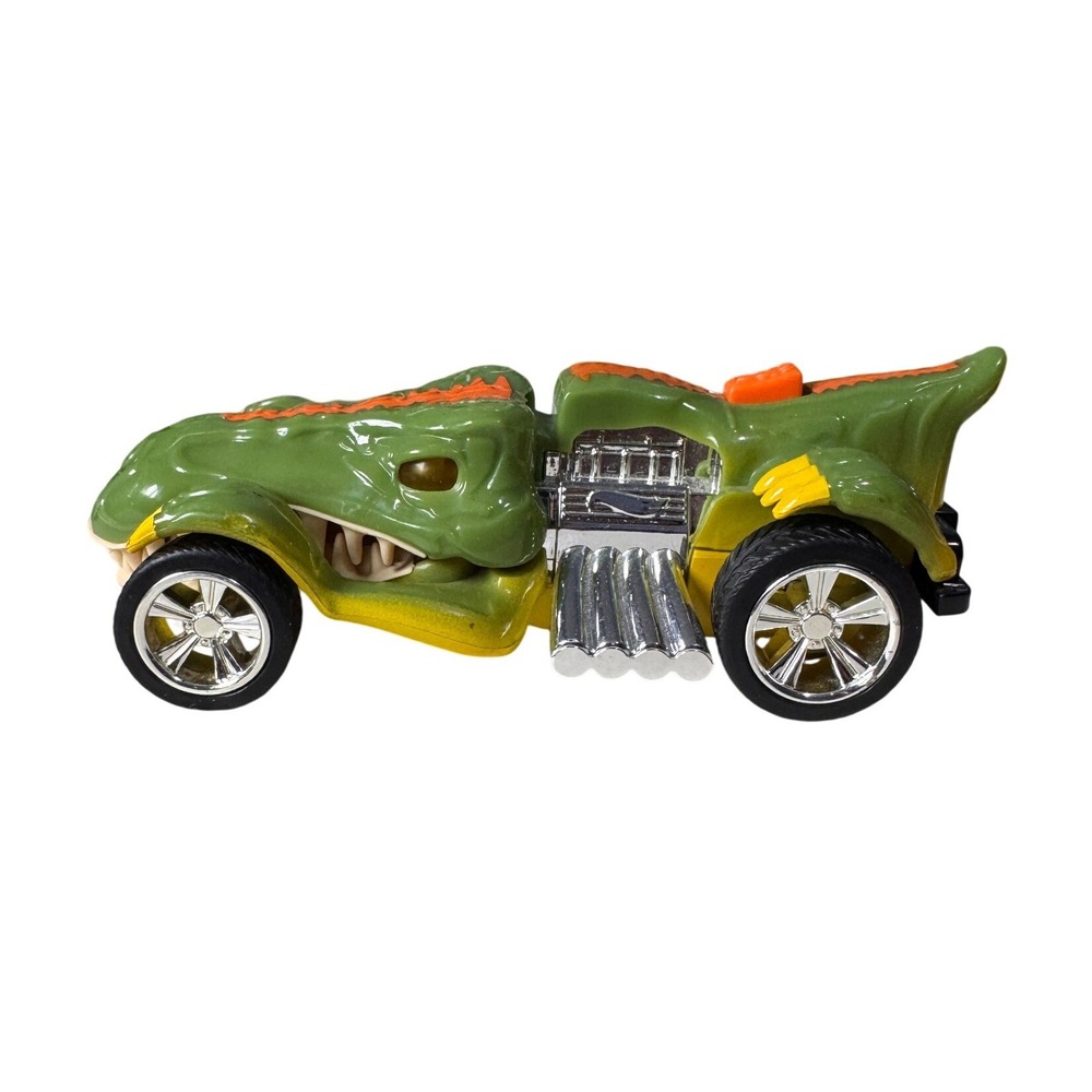 Hot Wheels Dragon‎ Blaster Extreme Action Motorized Toy Car Green Yellow Dragon